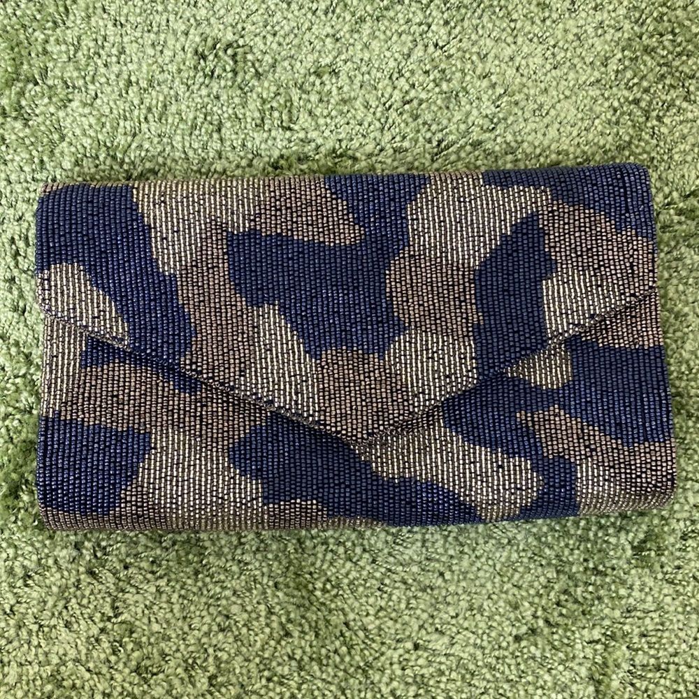 Tiana Handcrafted Beaded Envelope Bag